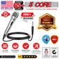 5Core XLR Microphone Dynamic Mic Karaoke Singing Studio Mics Handheld