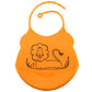 1PC  Baby Infants Kids Cute Silicone Bibs Baby