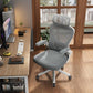 Ergonomic Black Swivel Office Chair High Back Comfortable Mesh Seat