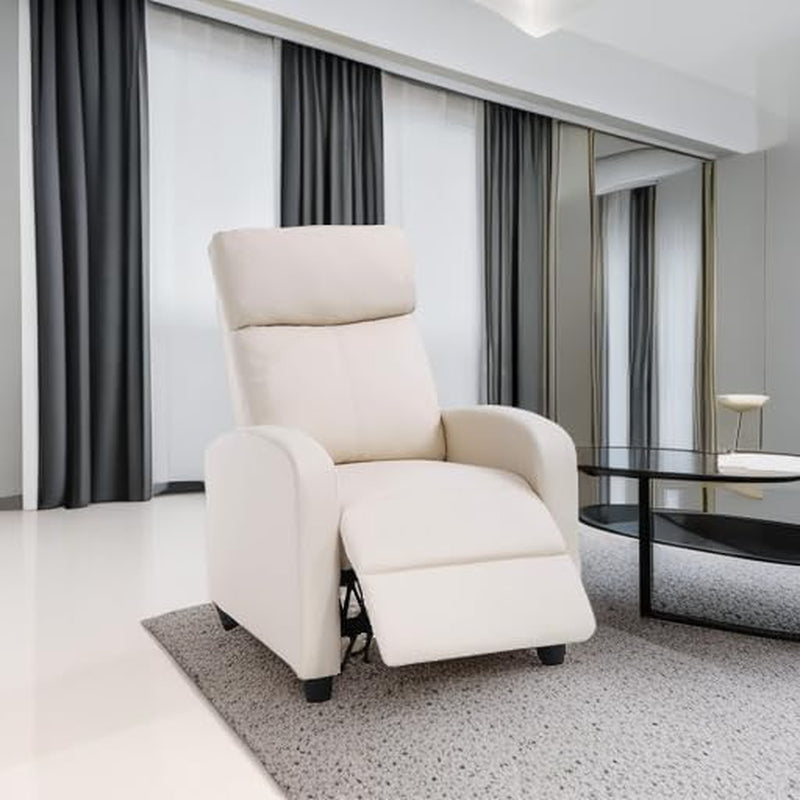 Recliner Chair for Living Room Home Theater Seating Single Reclining