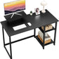 Computer Desk 39 Inch with Monitor Stand, Office Desk with Adjustable