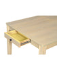 Rustic 7-Piece 78.1inch Extendable Dining Table Set with 18inch