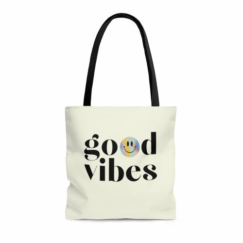 Good Vibes Beach Shopper Tote Bag Medium