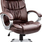Office Chair High Back Computer Chair Ergonomic Desk Chair, PU Leather