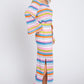 Multi-Color Stripe Maxi Skirt