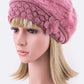Solid Color Fashion Beret Set