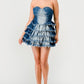 Denim Delight Tiered Ruffle Dress