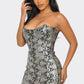 Serpentine Glamour Bodycon Dress