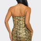 Serpentine Glamour Bodycon Dress