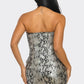 Serpentine Glamour Bodycon Dress