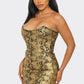 Serpentine Glamour Bodycon Dress