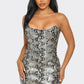 Serpentine Glamour Bodycon Dress