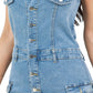 WOMEN FASHION DENIM ROMPERS