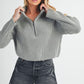Debbie Half-Zip Sweater