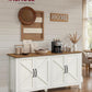 Storage Cabinet, Buffet Cabinet, Sideboard, Credenza, with Adjustable