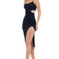 WOMEN FASHION DENIM MAXI DRESS