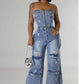 WOMEN FASHION DENIM JUMPSUIT