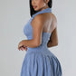 WOMEN FASHION SEXY ROMPERS SKIRT