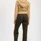 CROPPED HOODIE ZIP UP