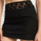 PEAKABOO LACE TRIM MIN SKIRT