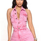 WOMEN FASHION DENIM JUMPSUIT