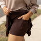 The Britt - Brown Skort