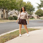 The Britt - Brown Skort