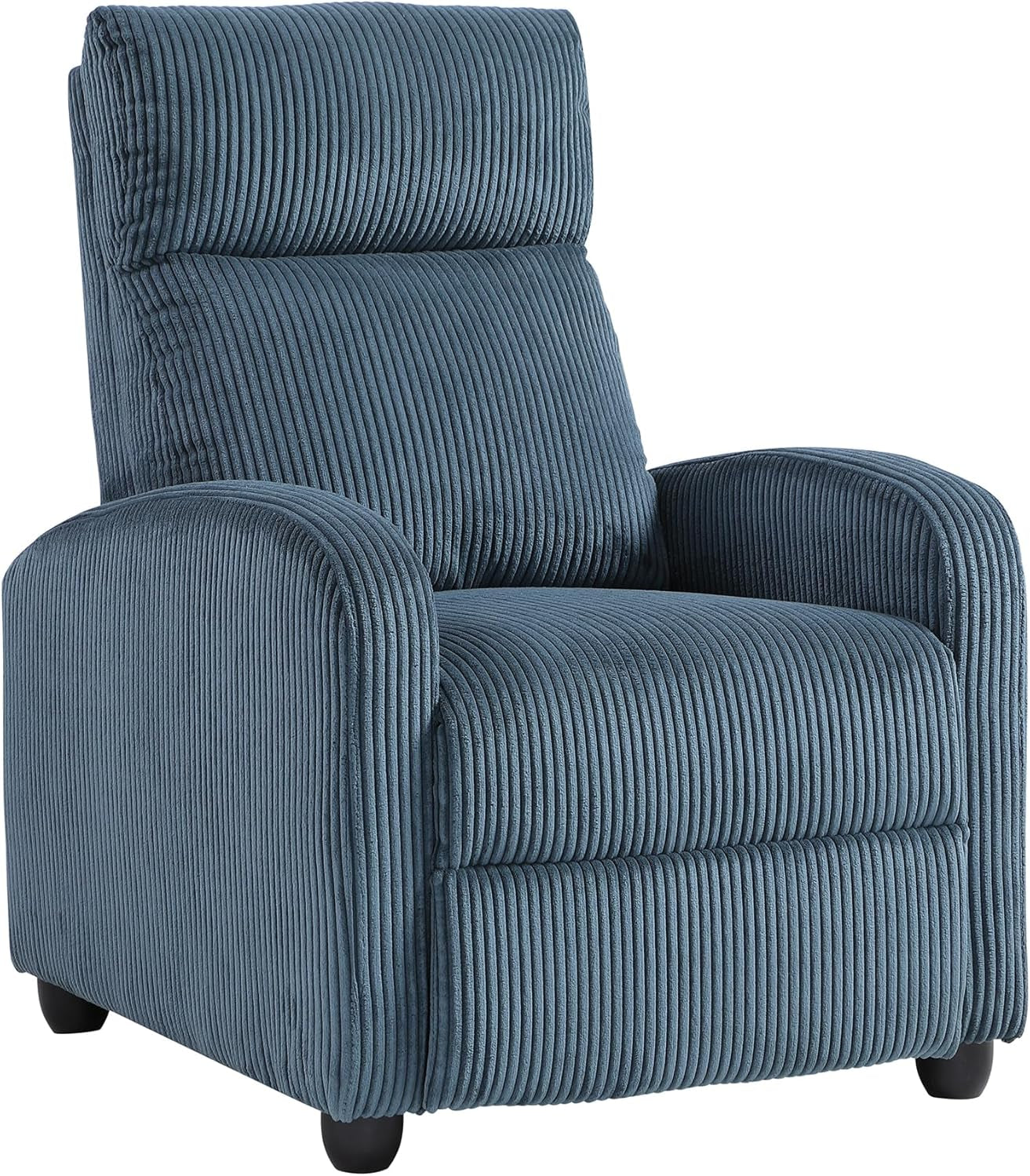 Pushback Recliner Chair Armchair Push Back Recliner, Corduroy Chair