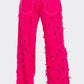 Fuchsia Frenzy Wide-Leg Jeans