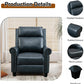 Leather Recliner Chair Set of 2, Classic and Traditional Push Back