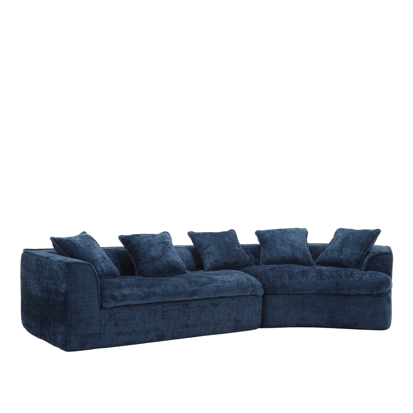 Boucle Sofa 3 Seater for Living Room Oversized Comfy Sofa unique