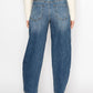 HIGH RISE RELAXED BARREL JEANS