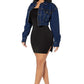 WOMEN FASHION DENIM JACKET