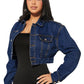 WOMEN FASHION DENIM JACKET