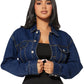 WOMEN FASHION DENIM JACKET