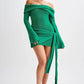 WOMEN FASHION MINI SUMMER KNIT DRESS
