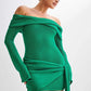 WOMEN FASHION MINI SUMMER KNIT DRESS