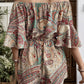 Off the Shoulder Romper