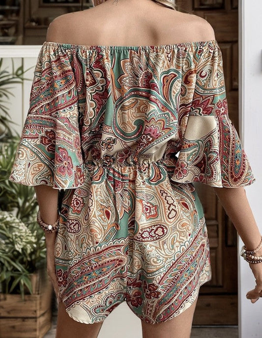 Off the Shoulder Romper