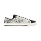 MAP AND SOME ILLUSTRATIONS Low Top Action Leather Men's Shoes