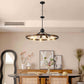 8-Light Retro Farmhouse Chandelier For Kitchen, Living room, Dining