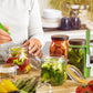 Dual Set of Plastic Pickle Forks for Pickle Lovers