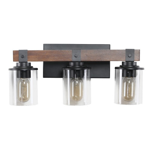 3 Lamps Farmhouse Dresser Lamps Rustic Bathroom Lamps Bathroom Wall