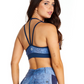Blue Jungle Sports Bra