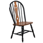 Sunset Trading Black Cherry Windsor Dining Side Chairs - Set Of 2,