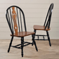 Sunset Trading Black Cherry Windsor Dining Side Chairs - Set Of 2,