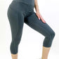Seajoy Athletic High-Waisted Capri Leggings with Hip Pockets