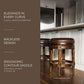 Pullman 31 Inch Tall Bar Height Upholstered Backless Barstool in Dark