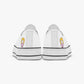 Sue Sue Sweet Low Canvas Shoes-White sole