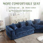 Boucle Sofa 3 Seater for Living Room Oversized Comfy Sofa unique